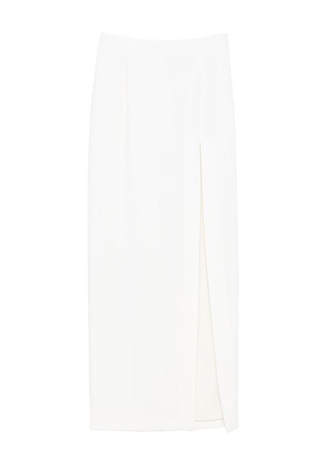 White split-front midi skirt  Alessandra Rich - women ALESSANDRA RICH | FABX4136F23350822
